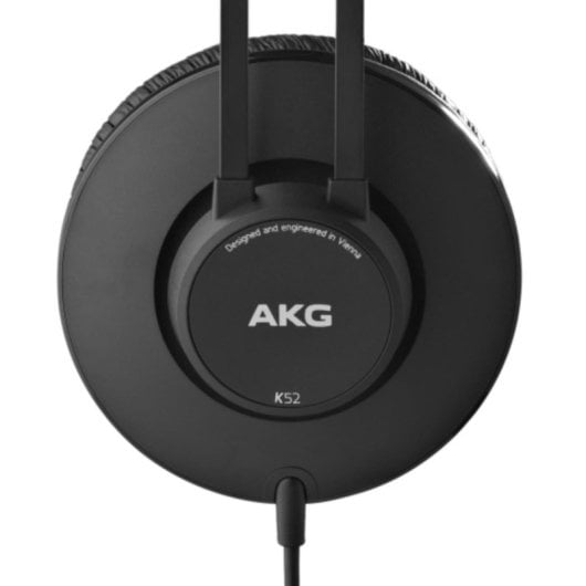 AKG K52 Auscultadores de Estúdio com Cabo Jack 3,5mm Pretos