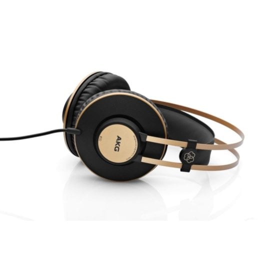 AKG K92 Auscultadores Circumaurais com Cabo Jack 3,5mm Pretos/Dourados