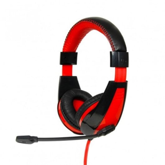 Kopfhörer iBox SHPI1528MV kabelgebunden 3,5 mm Gaming Binaural mit Mikrofon Schwarz Rot