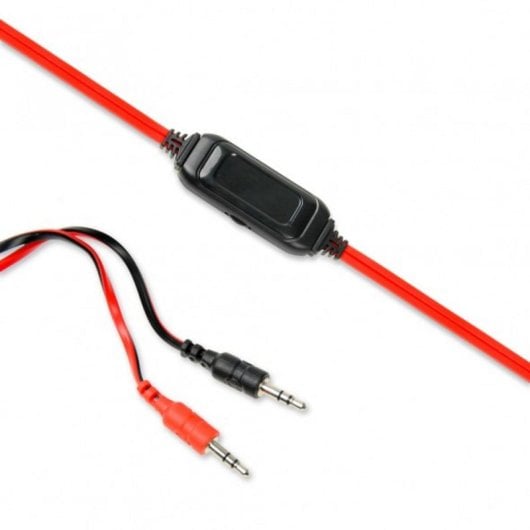 Kopfhörer iBox SHPI1528MV kabelgebunden 3,5 mm Gaming Binaural mit Mikrofon Schwarz Rot