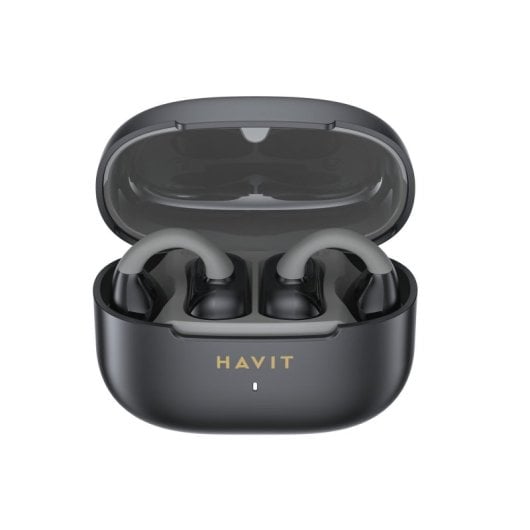 Ecouteurs Havit OWS910 sans fil True Wireless Stereo Bluetooth 5.3 pour appels et musique, micro, protection IPX4, noirs