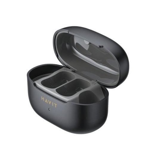 Ecouteurs Havit OWS910 sans fil True Wireless Stereo Bluetooth 5.3 pour appels et musique, micro, protection IPX4, noirs
