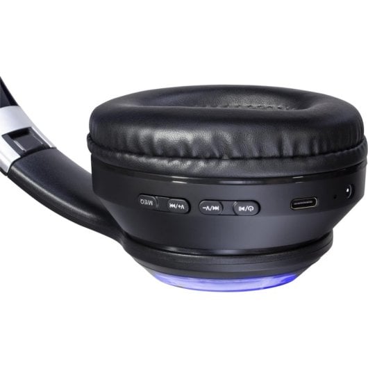 Kopfhörer Defender FreeMotion B400 kabellos und kabelgebunden Bluetooth Alltagsgebrauch, Noise Cancelling, Schwarz