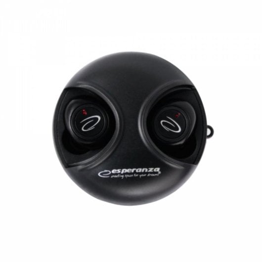 Auriculares Esperanza EH228K inalámbricos Bluetooth para llamadas y música, micrófono, negro