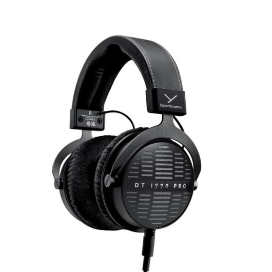 Auriculares Beyerdynamic DT 1990 Pro MKII com fio, ligação jack 3,5 mm, para estúdio, pretos