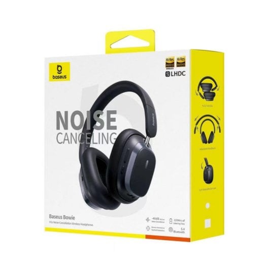 Auriculares Baseus H1s inalámbricos Bluetooth con cancelación de ruido y micrófono IPX4 Blancos
