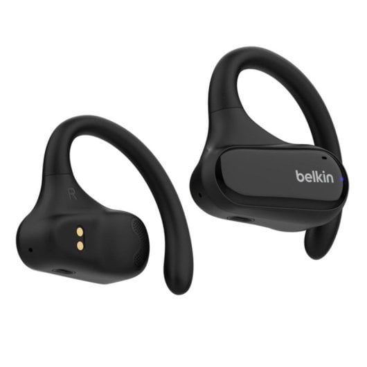 Auriculares Belkin SoundForm ClearFit intra-auriculares True Wireless Bluetooth com Cancelamento de Ruído e resistência IPX5, pretos