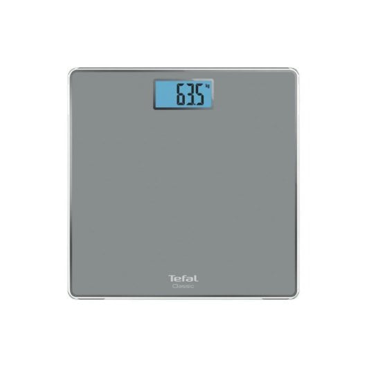 Báscula personal Tefal Classic PP1500 electrónica 160 kg vidrio templado plata