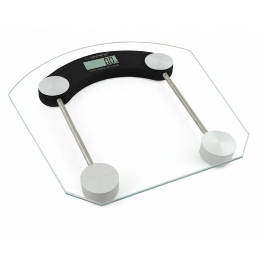 Báscula personal electrónica Esperanza EBS008K 180 kg precisión 100 g LCD vidrio negro