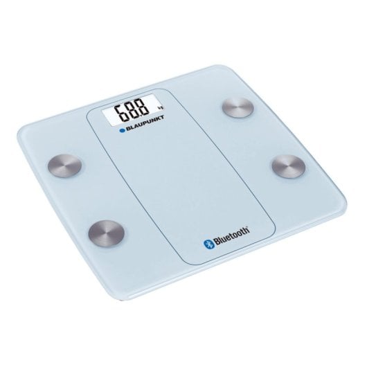 Personenwaage Blaupunkt BSM711BT Bluetooth 180 kg Körperanalyse LED Light Blue