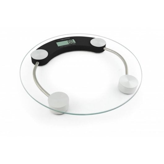 Báscula personal Esperanza EBS007K 180 kg Precisión 100 g Vidrio Negro LCD
