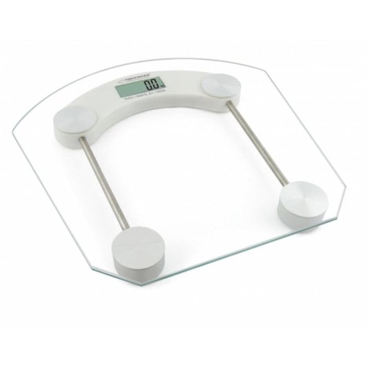 Báscula Esperanza EBS008W electrónica personal 180 kg LCD cristal blanca