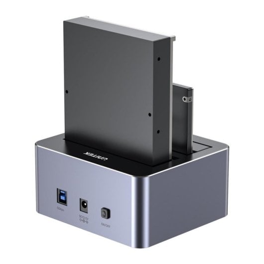 Caja externa UNITEK Y-3026GY01-EU Aluminio 2.5/3.5" Gris USB 3.2 Hot-Swap UASP