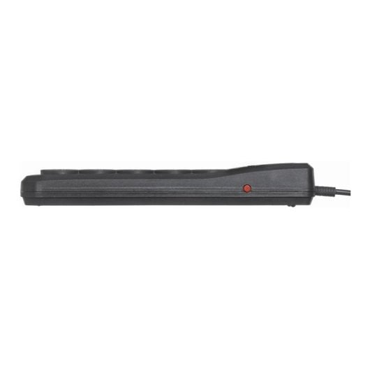 Multiprise Activejet ACP-5GN 5 prises Type E 3 m Noir intérieur interrupteur sécurité