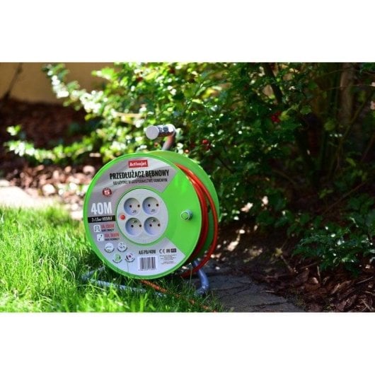 Steckdosenleiste Activejet AJE-PB/20M 4 Steckplätze mit Überhitzungsschutz 20 m Kabel