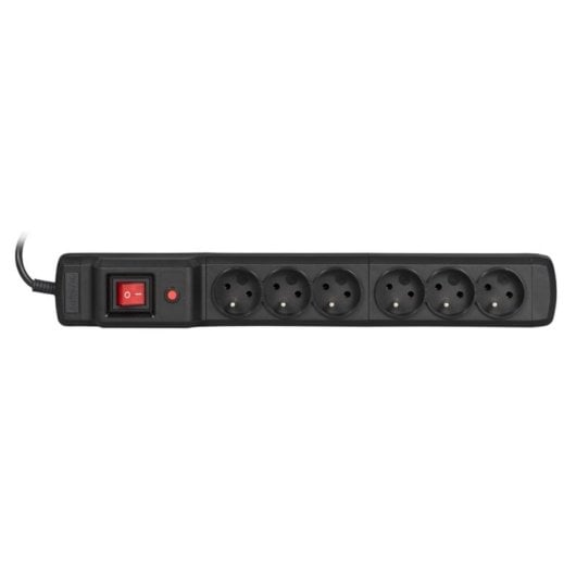 Extensão elétrica Activejet COMBO 6GN 3 m 6 tomadas Tipo E interruptor proteção