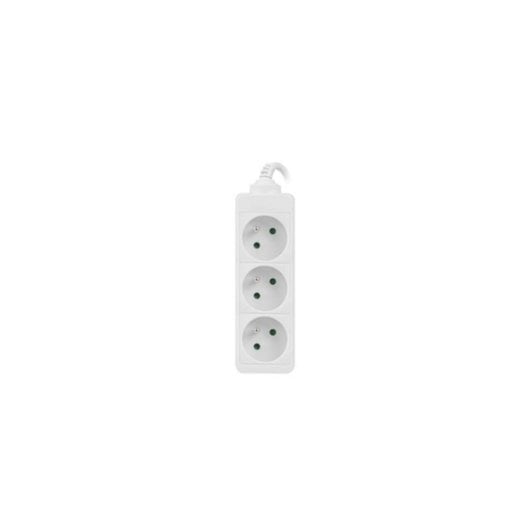 Extensão Lanberg PS0-03E-0150-W 1,5 m 3 tomadas Tipo E Branco 10A Interior