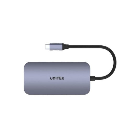 Hub UNITEK 6 puertos USB 3.2 Gen 1 Type-C 1000 Mbps uHUB N9+ con HDMI y lector SD