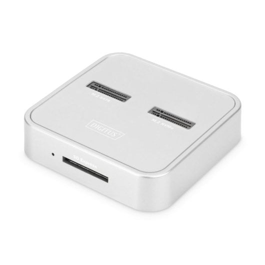 Estação de Acoplamento Digitus DA-71112 SD-Express USB-C M.2 NVMe SATA Prata