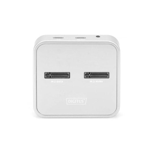 Estação de Acoplamento Digitus DA-71112 SD-Express USB-C M.2 NVMe SATA Prata