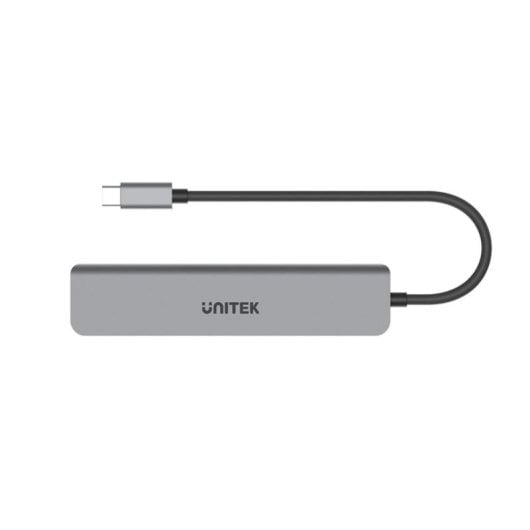 Hub UNITEK 7 puertos USB 3.2 Gen 1 Type-C modelo uHUB S7+ 100 W lector tarjetas y HDMI