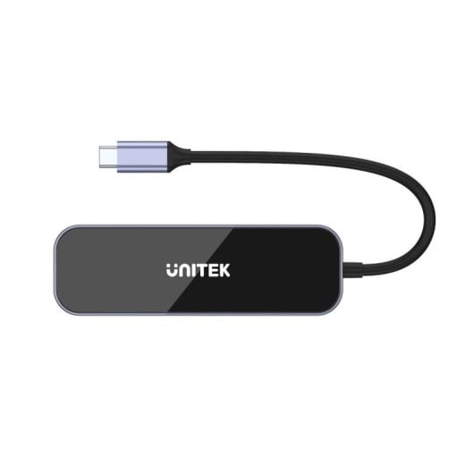 Hub UNITEK 5 puertos 1000 Mbit/s uHUB H6 USB-C PD 100 W HDMI 4K Ultra HD Ethernet