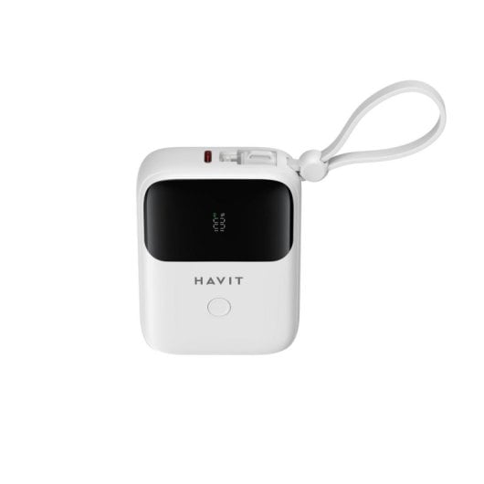 Power Bank Havit 6939119067298 10000 mAh 3.7 V USB-C Lightning ABS