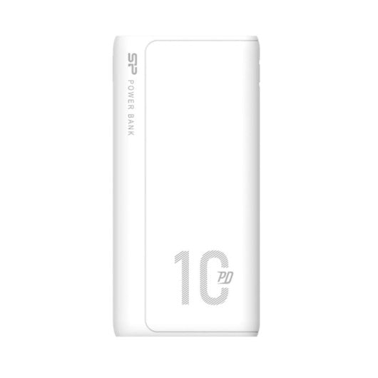 Power Bank Silicon Power QP15 10000 mAh Blanco Carga Rápida 3 Puertos USB-C