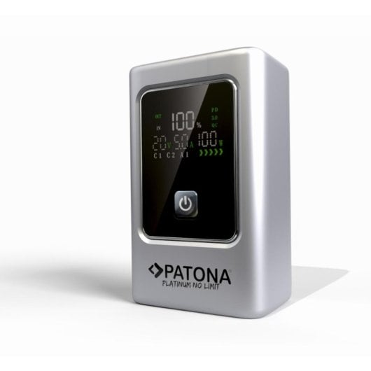 Batterie externe PATONA 4238 10000 mAh Power Delivery Quick Charge argent