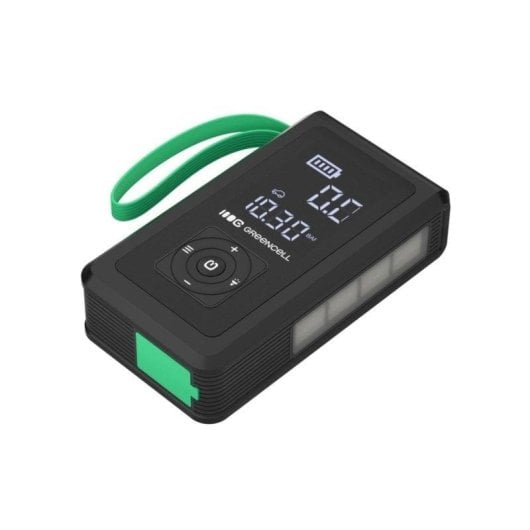 Energie-Station Green Cell CJSGC03 29,6Wh 2 USB-Anschluesse Li-ion Batterie OLED-Display Taschenlampe