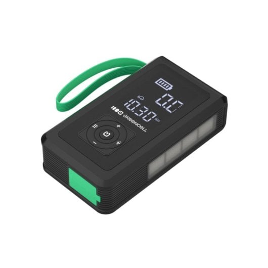Arrancador Green Cell CJSGC03 8000 mAh Litio Negro Verde claro Universal