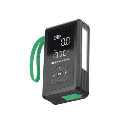 Energie-Station Green Cell CJSGC03 29,6Wh 2 USB-Anschluesse Li-ion Batterie OLED-Display Taschenlampe