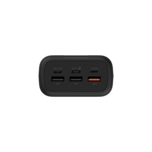 Batterie externe Silicon Power QX55 30000 mAh Lithium Polymère Noir Charge Rapide