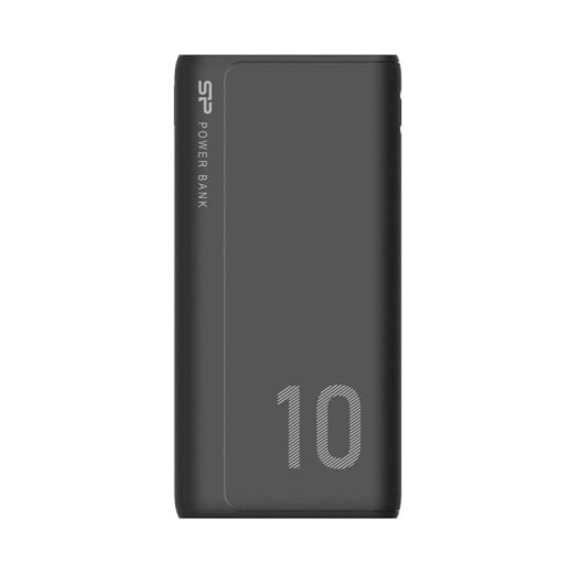 Power Bank Silicon Power GP15 10000 mAh Polímero de Litio Negro Carga Rápida