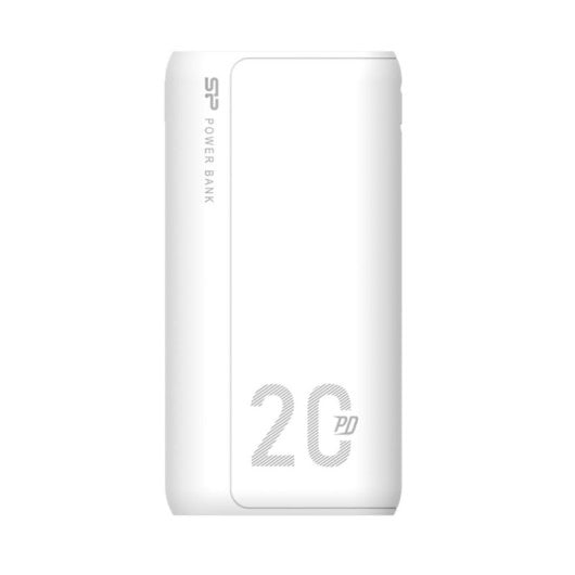 Powerbank Silicon Power QS15 20000 mAh Blanco Carga Rápida 3 Dispositivos