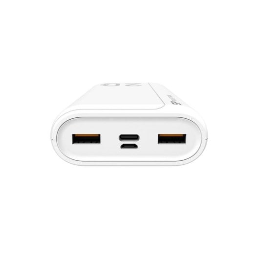 Powerbank Silicon Power QS15 20000 mAh Blanco Carga Rápida 3 Dispositivos