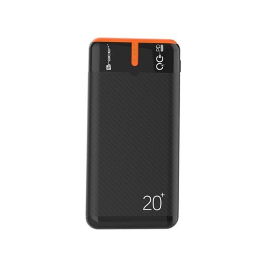 Powerbank Tracer EnerGen 20000 mAh Power Delivery Quick Charge 3.0 Preto Laranja