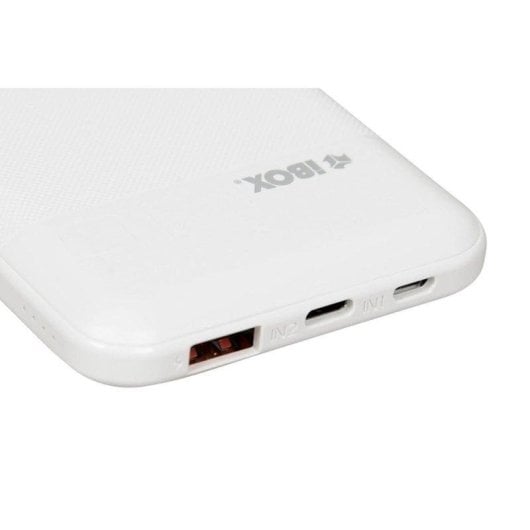 Station d’énergie Ibox IPB10 37Wh 2 ports USB-A et USB-C Batterie Li-ion Charge rapide 20W Sécurité intégrée