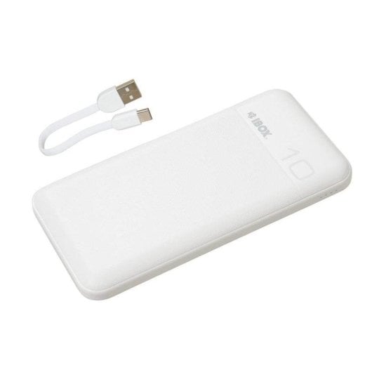 Station d’énergie Ibox IPB10 37Wh 2 ports USB-A et USB-C Batterie Li-ion Charge rapide 20W Sécurité intégrée