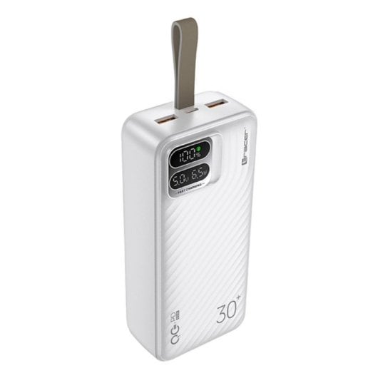 Power bank Tracer Blaze 30000 mAh Quick Charge 3.0 65 W Blanco