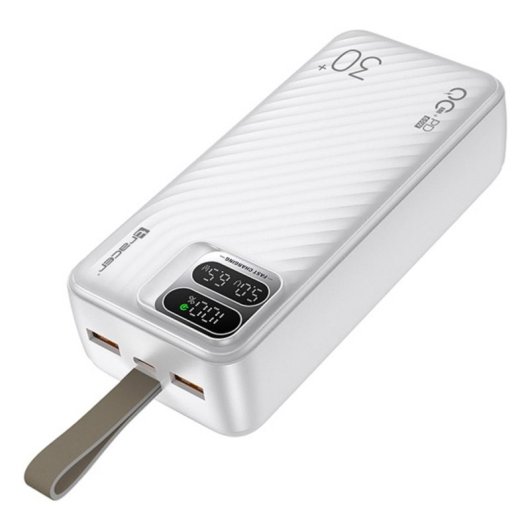 Power bank Tracer Blaze 30000 mAh Quick Charge 3.0 65 W Blanco