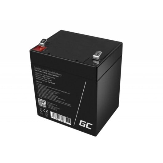 Batteria Green Cell AGM44 12V 4,5Ah Piombo Sigillata VRLA Nera 1pz