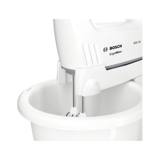 Batidora Bosch MFQ36490 450 W 5 velocidades soporte desmontable 0,5 L blanca