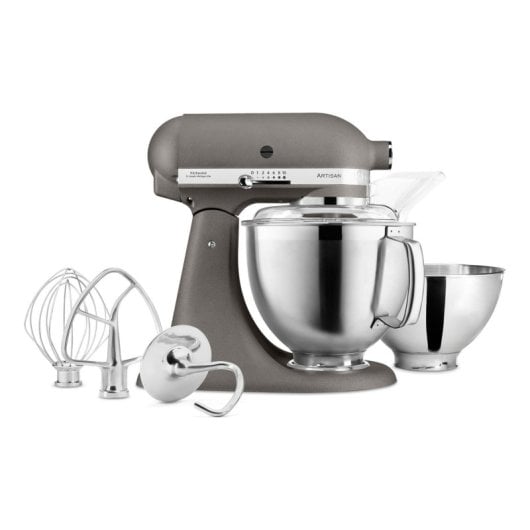 Batidora KitchenAid Artisan 5KSM185PS Imperial Gray 4.8L 10 Velocidades AC Inoxidable