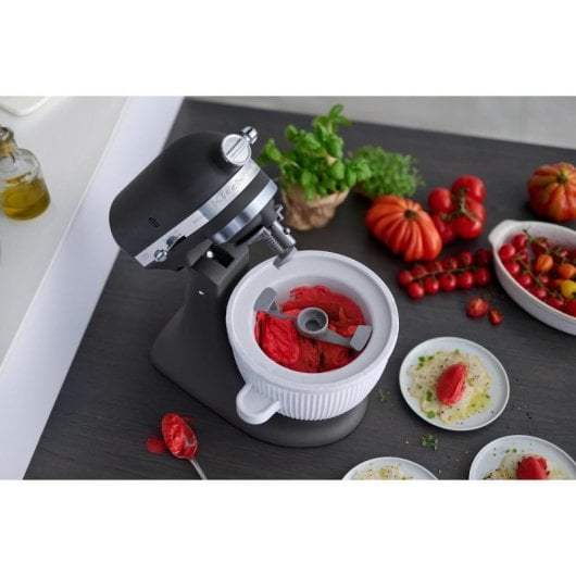 Batidora KitchenAid Artisan 5KSM185PS Imperial Gray 4.8L 10 Velocidades AC Inoxidable