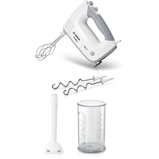 Batidora de mano Bosch MFQ36440 450 W Blanco 5 velocidades Turbo 1,3 m