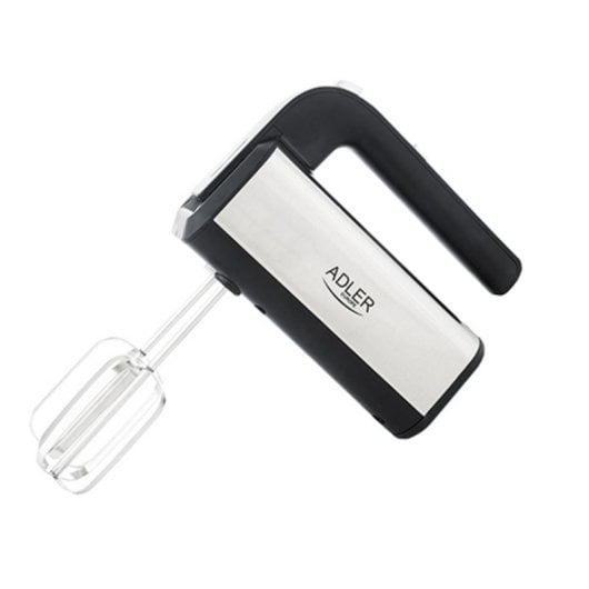 Batidora de mano Adler AD 4225 800W acero inoxidable 5 velocidades negro plata