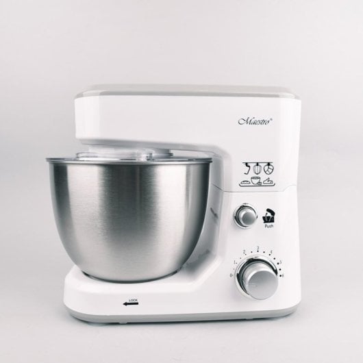 Batidora Feel Maestro MR560 4L 500W Acero Inoxidable Velocidad Variable Blanco