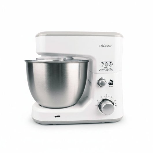 Standmixer Feel Maestro MR560 Weiß 4L Edelstahl-Schüssel 500W 3 Geschwindigkeiten