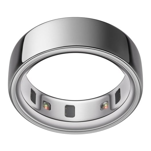 Bague connectée Oura Ring 4 Bluetooth Étanchéité 100 m Autonomie 8 jours Suivi Santé Argent